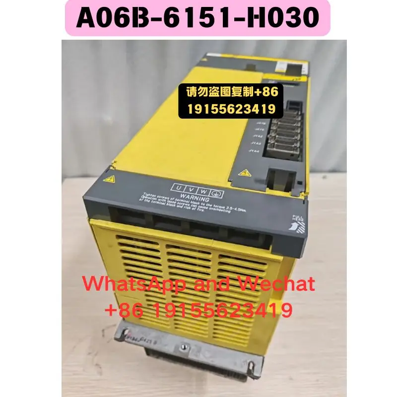 Used OEM disassembled parts A06B-6151-H030 Driver Functional test OK Quick delivery