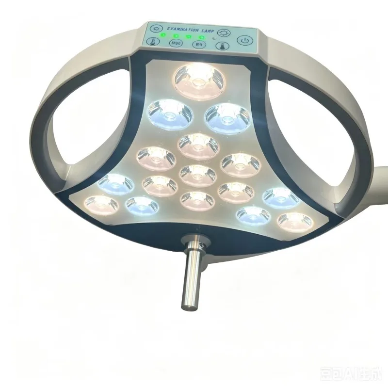 Veterinary dental and oral implant surgery mobile shadowless lamp for cosmetic and plastic procedures
