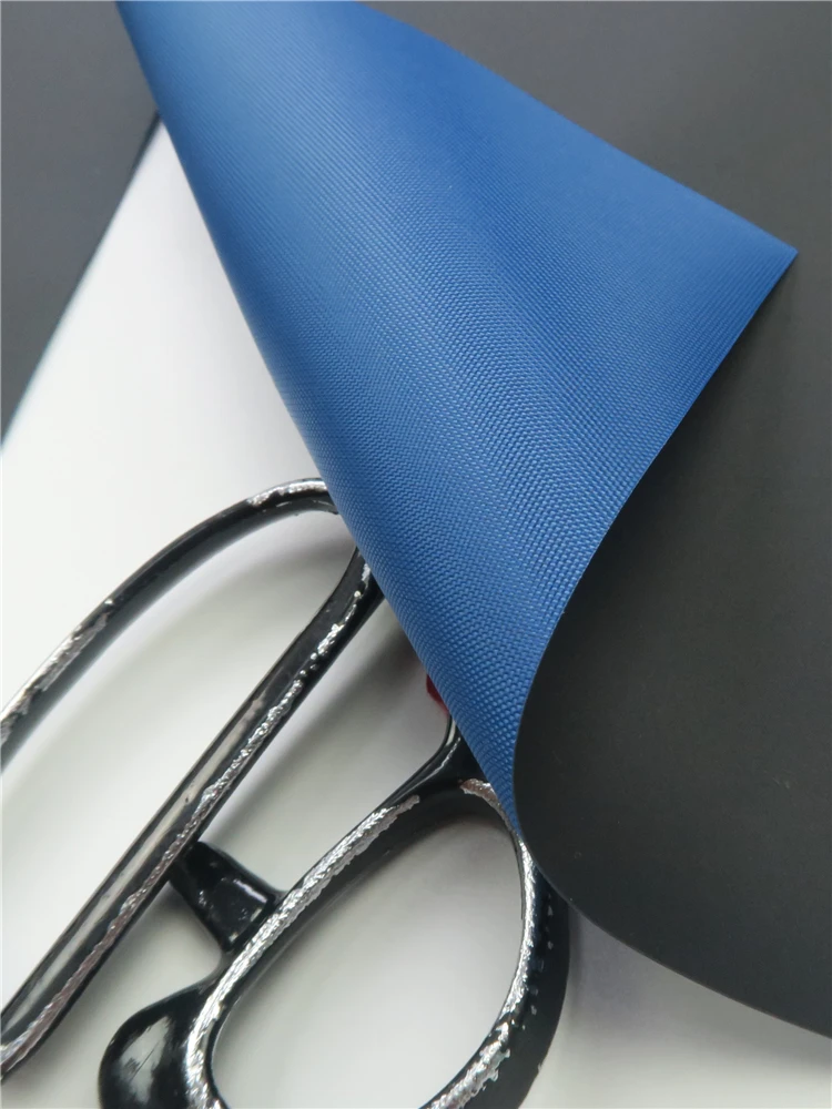 Waterproof Fabric 210D By The Meter for Shower Curtain Raincoat Tent Awning Diy Sewing Cloth Sunscreen Anti-tear Plain Blue Gray