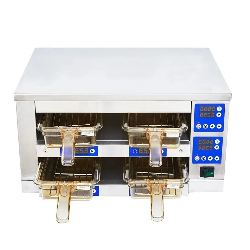 

Hamburger meat filling insulation cabinet fast food chain store Western fast food special