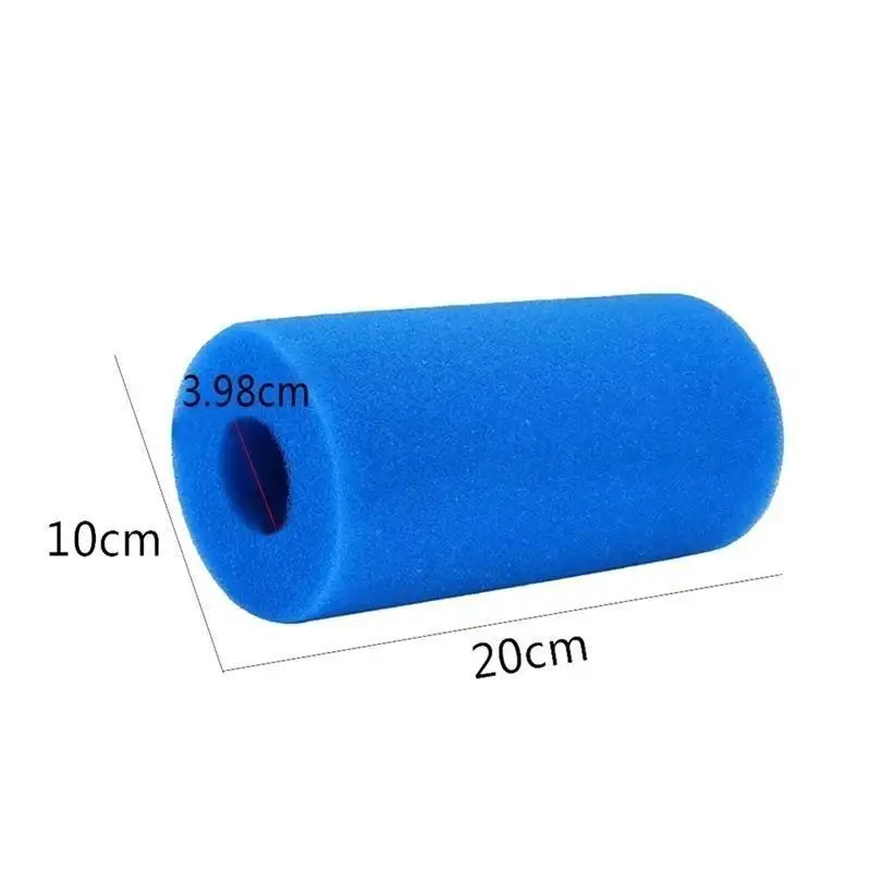 Swimming Pool Evolver Sponge Cartridge Reusable Washable Biofoam Cleaner Water Bag Concentric Cylindrical Filter Sponge Parts