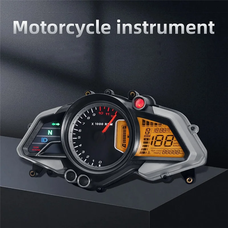 Velocímetro de motocicleta para instrumento Bajaj para Bajaj Pulsar 200NS odómetro medidor Digital de motocicleta odómetro de mo