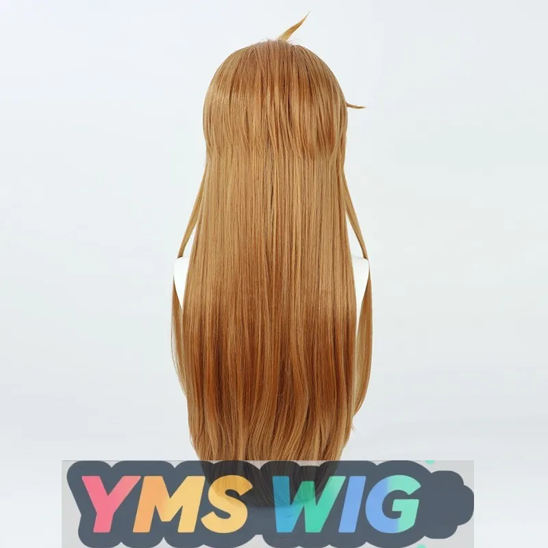 【YMS WIG】Genshin Impact Dazhao Gender-Bend Cosplay Peruca Versão Feminina Cabelo Longo Couro Cabeludo Realista