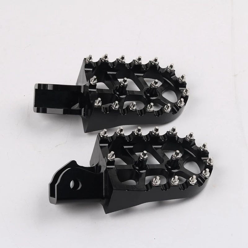 Motorcycle Footrest Footpegs Foot Pegs Rest Pedal For Sur Ron Surron Light Bee X S Off-Road Bike(Black) Parts