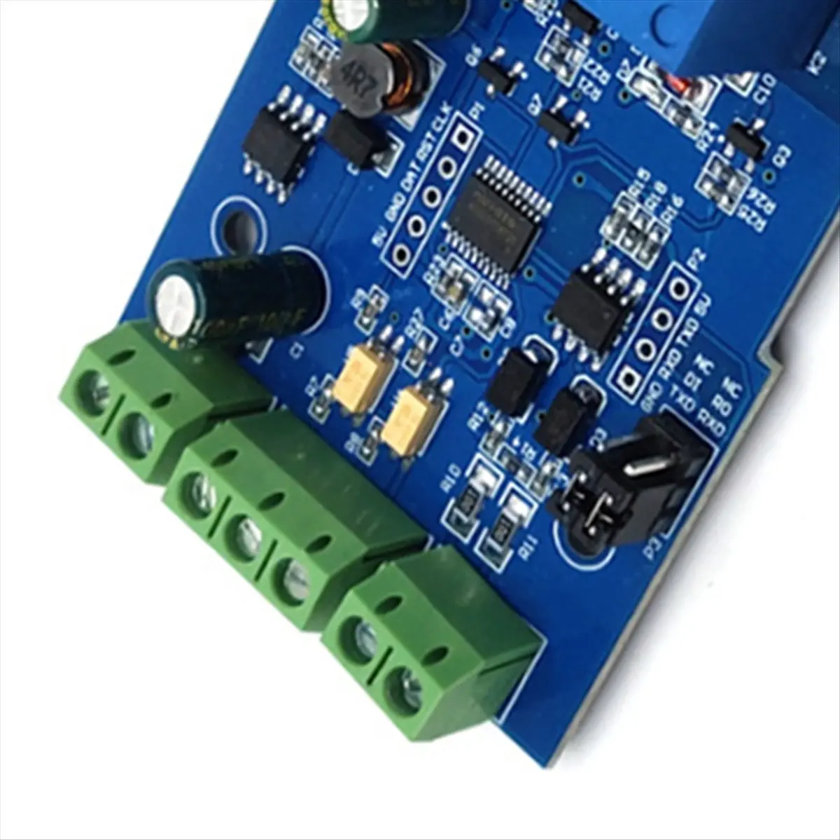 7-24V 2 Channel Relay Module Switch Modbus RTU RS485/TTL Communication Input Output with Anti-Reverse Protection