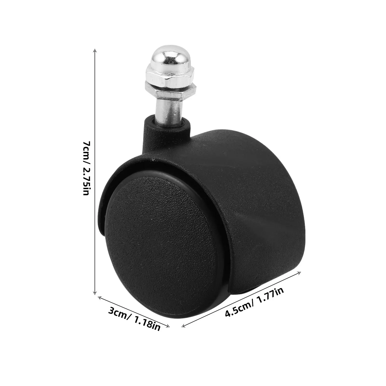 2Pcs Bath Seat Wheels Universal Caster Wheels for Chairs Electric Heater Compatible Temperature Maintaining Smooth