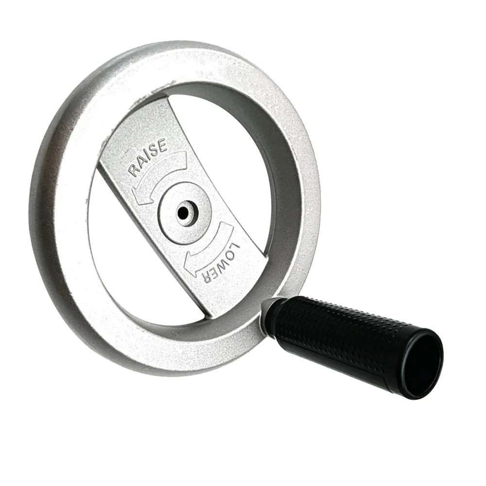 Planer Adjustment Knob DW735 Replacement Part For Wood Thicknessing Ergonomic Grip Design Silver Accent For DW735 Type 1