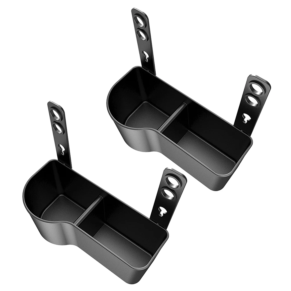 

2pcs Car Children Drink Holder Cup Sleeve Headrest Organizer Adjustable Compartments Lightweight Portable Vehicle Mounted Snack