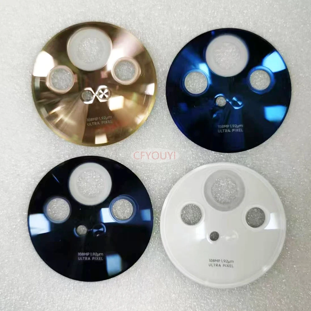 1Set/Lot Back Camera Lens Frame For TCL 50 Pro NxtPaper / P10 5G Back Rear Camera Cover With Camera Lens Replacement Parts