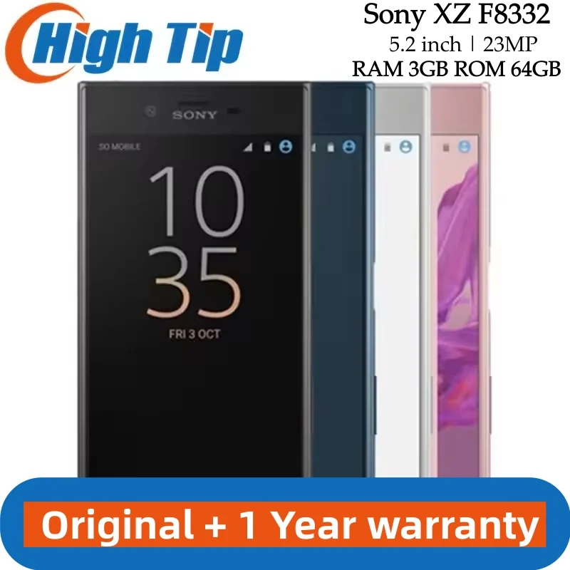 Sony XZ F8332 Unlocked Original Xperia RAM 3GB ROM 64GB GSM Dual