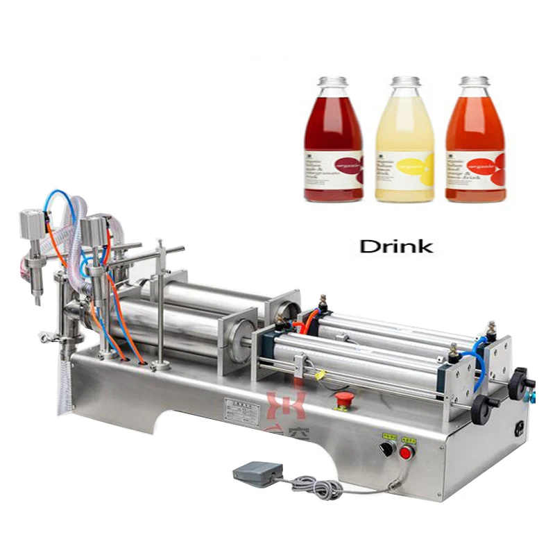 PBOBP Liquid Filling Machine Digital Control Drink Perfume Juice Milk Small Bottle Jar Diaphragm Pump Filler Packing