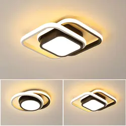 Plafonnier LED au Design Moderne, Luminaire Décoratif d'Nik, Idéal pour un Couloir, une Allée, un Salon, une Chambre à Coucher, une Salle à Manger ou une Cuisine