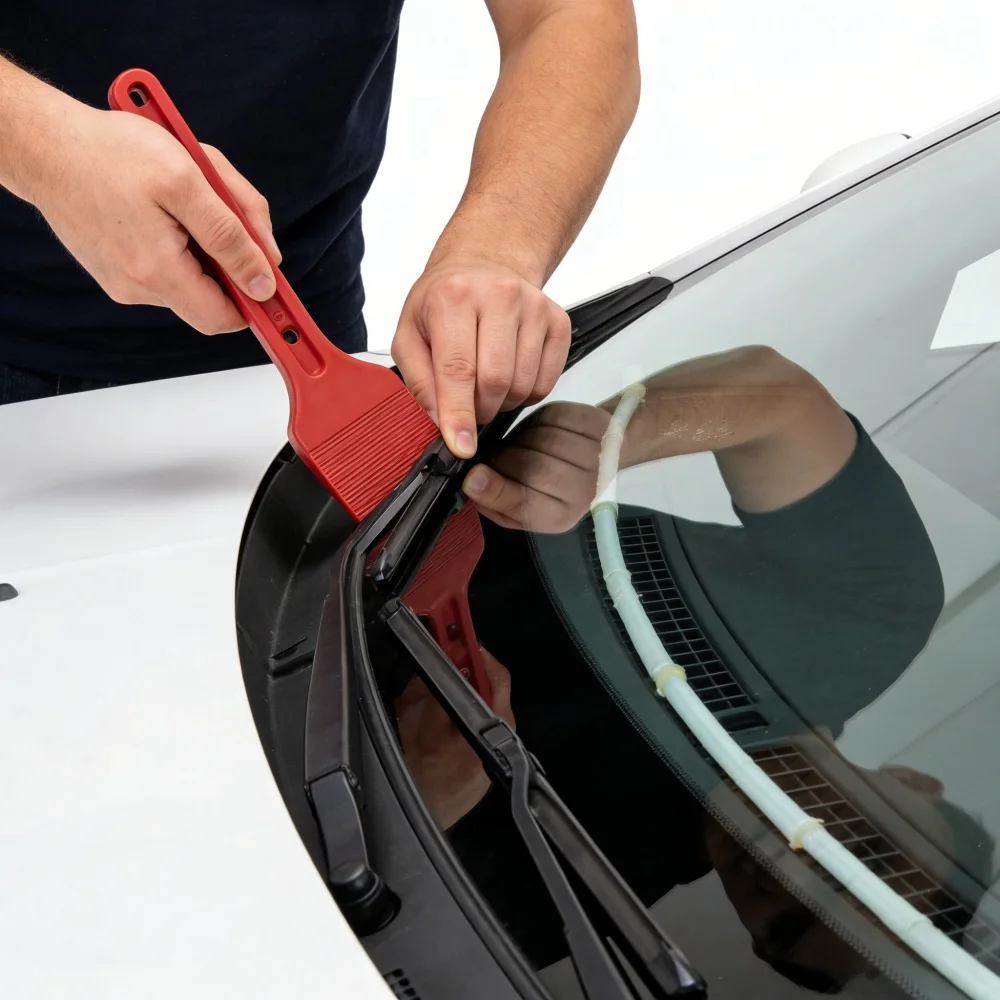 Car Window Glazing Shovel Double Glazed Unit Lifter Scraper Car Repair Tool For Window Door Installation Wash Maintenance