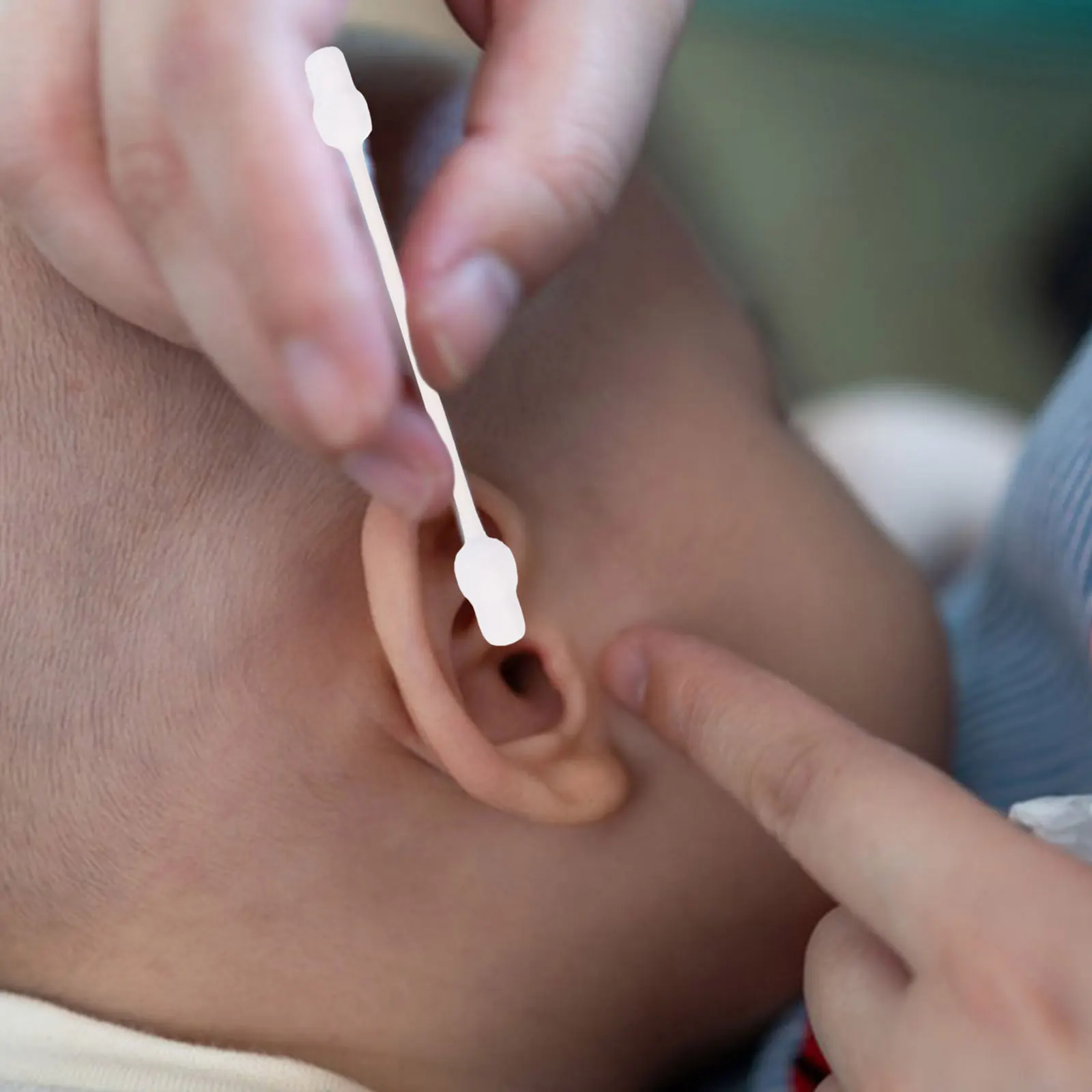 110 pcs Baby Cotton Swabs Gourd Head Newborn Ear Cleaning Safe Paper Handle Infant Care Buds Kids Hygiene Supplies