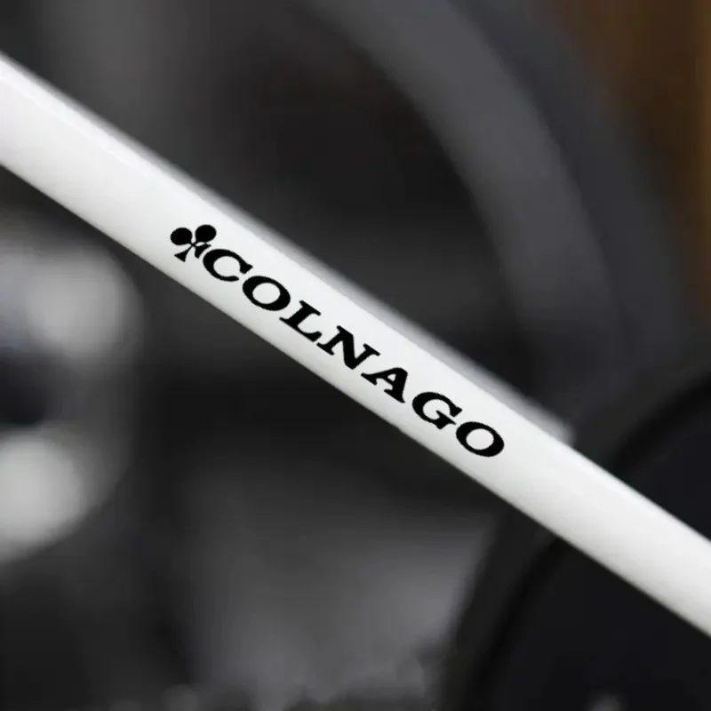 مجموعة ملصقات "Colnago" ثلاثية الأبعاد، مثالية لإطارات الدراجة وأقنعة الخوذة وإضافة ألياف ركوب الدراجات اللامعة
