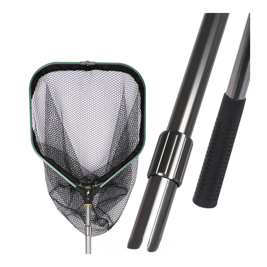 

Large Object Copying Net 60cm 70cm Folding Aluminum Alloy Telescopic Other Landing Fishing Nets for Fishing