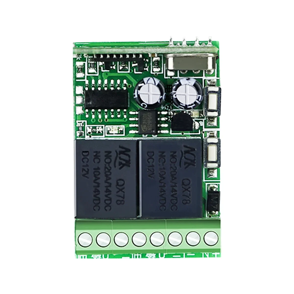 Wholesale 2 Channel Wireless Universal Remote Control Switch Fixed Learning Code For Garage Door