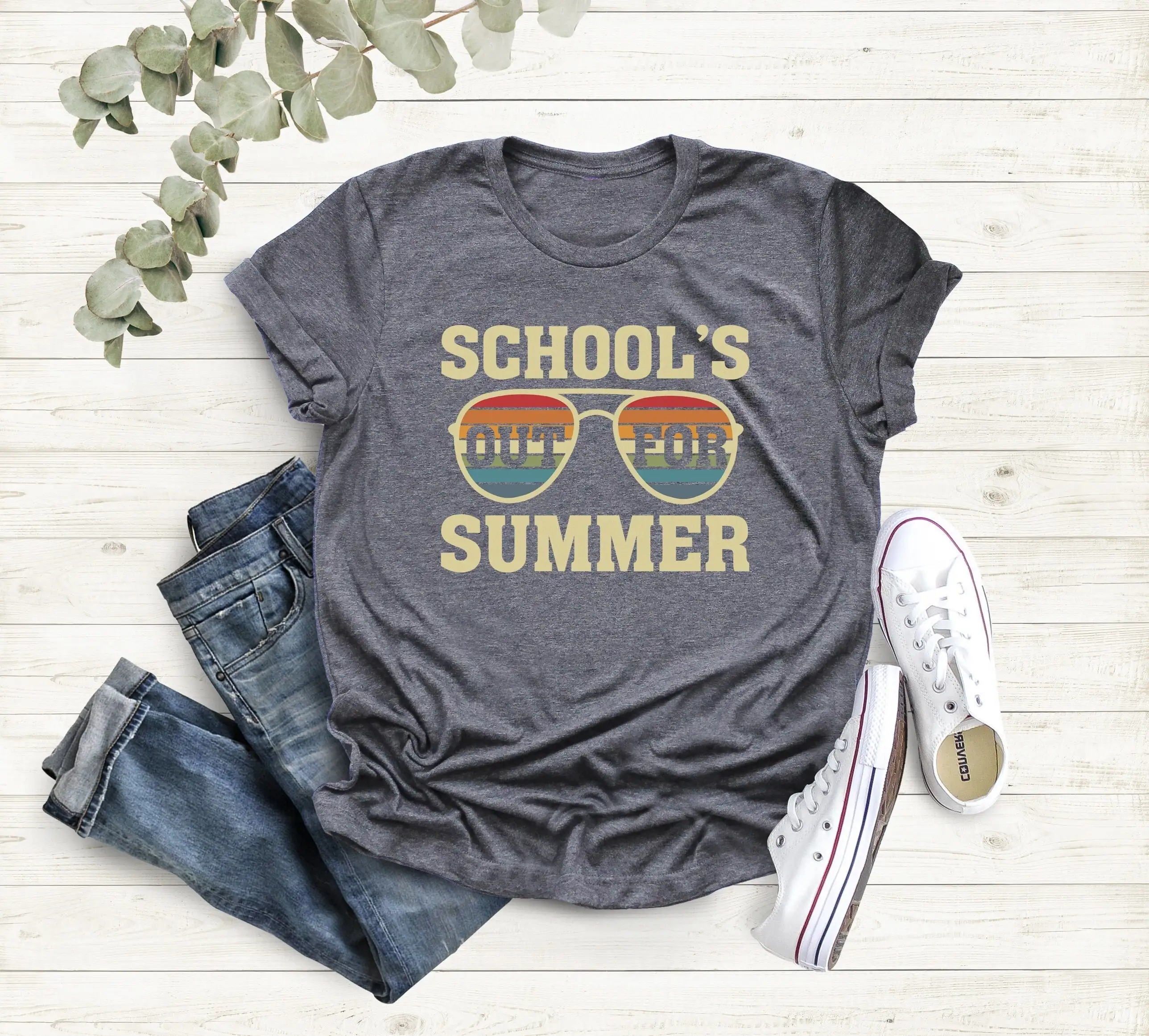 

Футболка School s Out For Summer «Последний день учителей» Жизнь школы