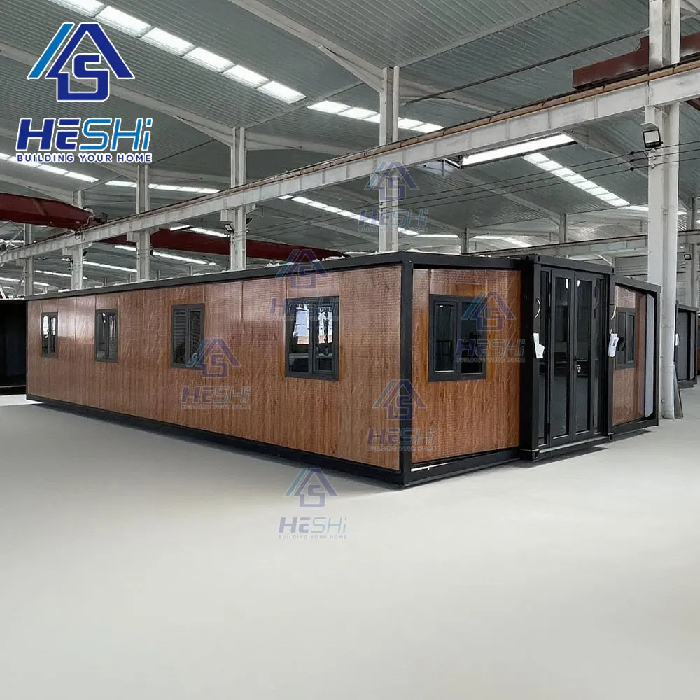 Customized Granny Flat 20Ft 40Ft Luxury 40 Ft Portable Expandable Container Prefab House 2 3 4 5 Bedroom Mobile Prefabricated Fo