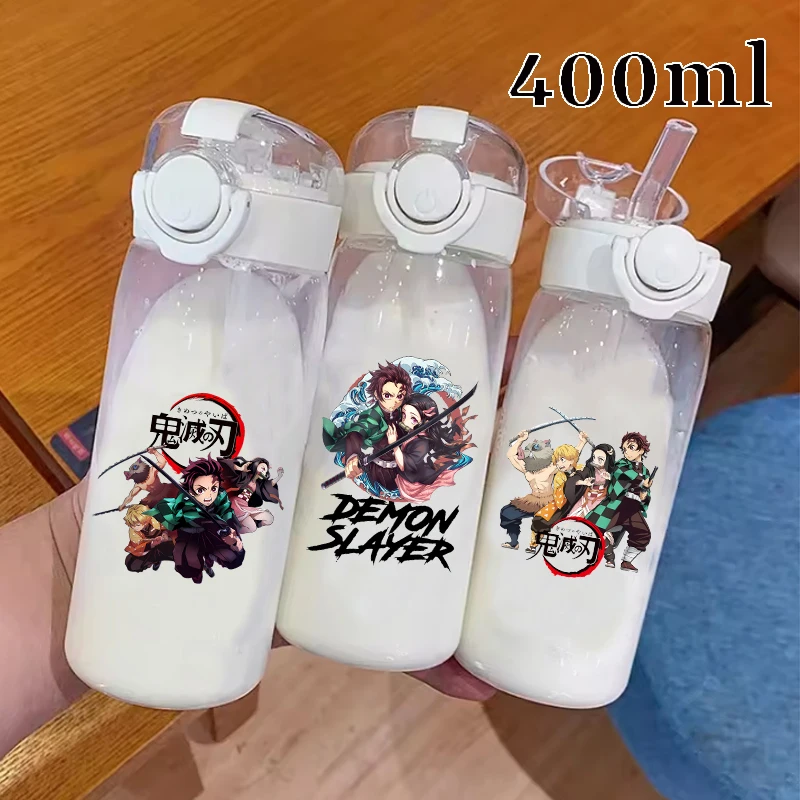 

Demon Slayer Kimetsu No Yaiba Water Bottle Cartoon Anime Figure Water Cups Large Capacity Leak Proof Sports Drinking Water Cup