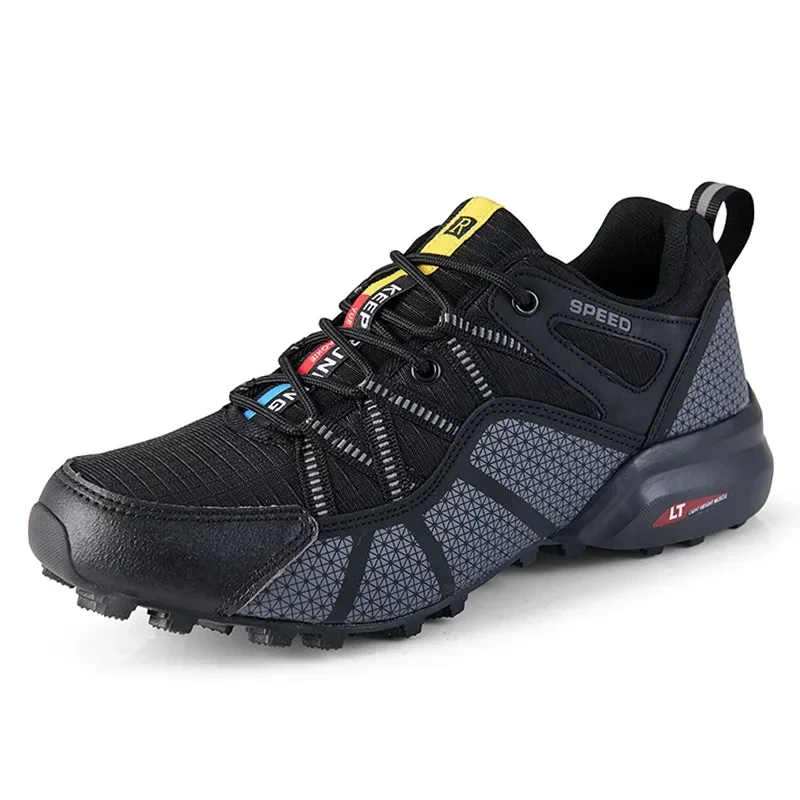 

Sneakers Men Shoes Outdoor Lace-up Lightweight Non-slip Climbing Trekking Mountain Walking Causal Shoes for Men Size 40-47