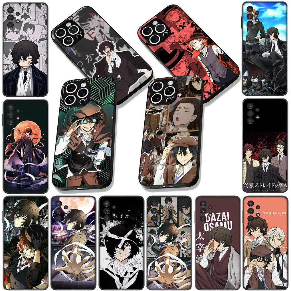 Чехол Bungou Stray Dogs Anime Cover для Motorola Moto E13 E20 E32 E22 G22 G23 G32 G60 G72 G7 G82 G8 G9 Plus с мощным корпусом для телефона