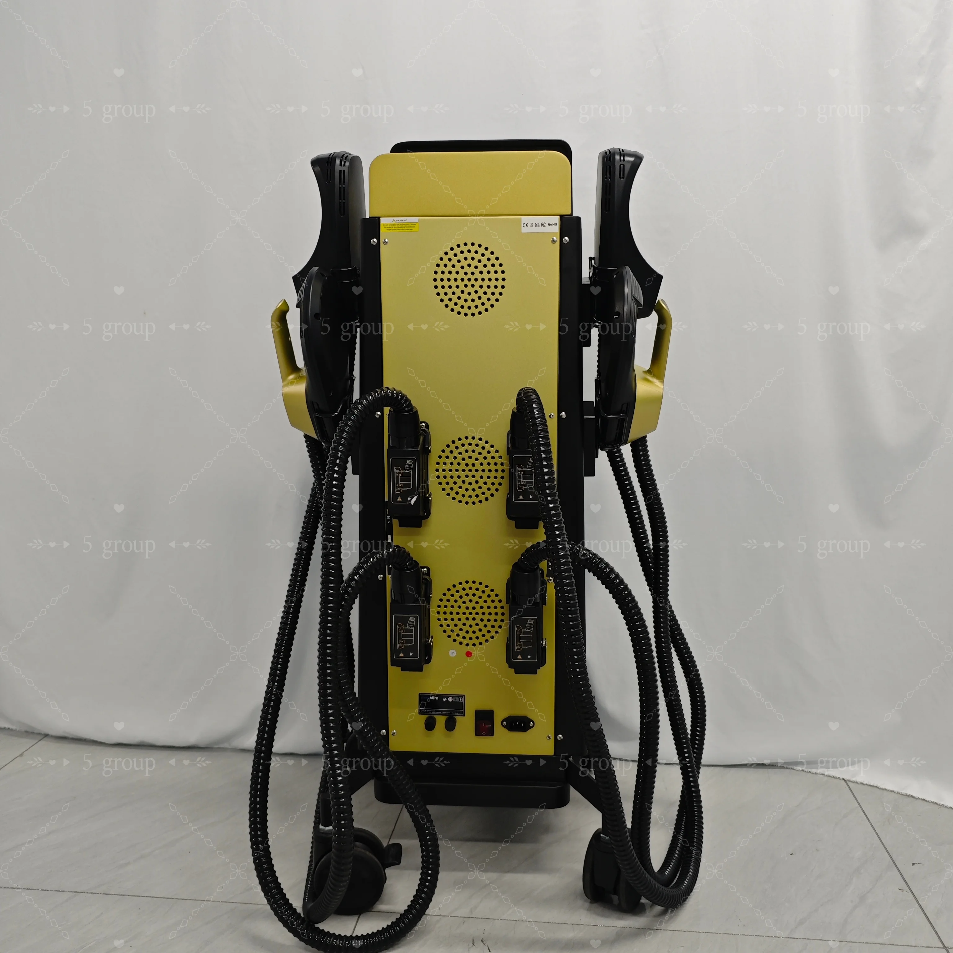 7000 W 200 Hz RF Körperformungsmaschine Fettverbrennung Hautstraffungsgerät Radiofrequenz Muskelstimulator