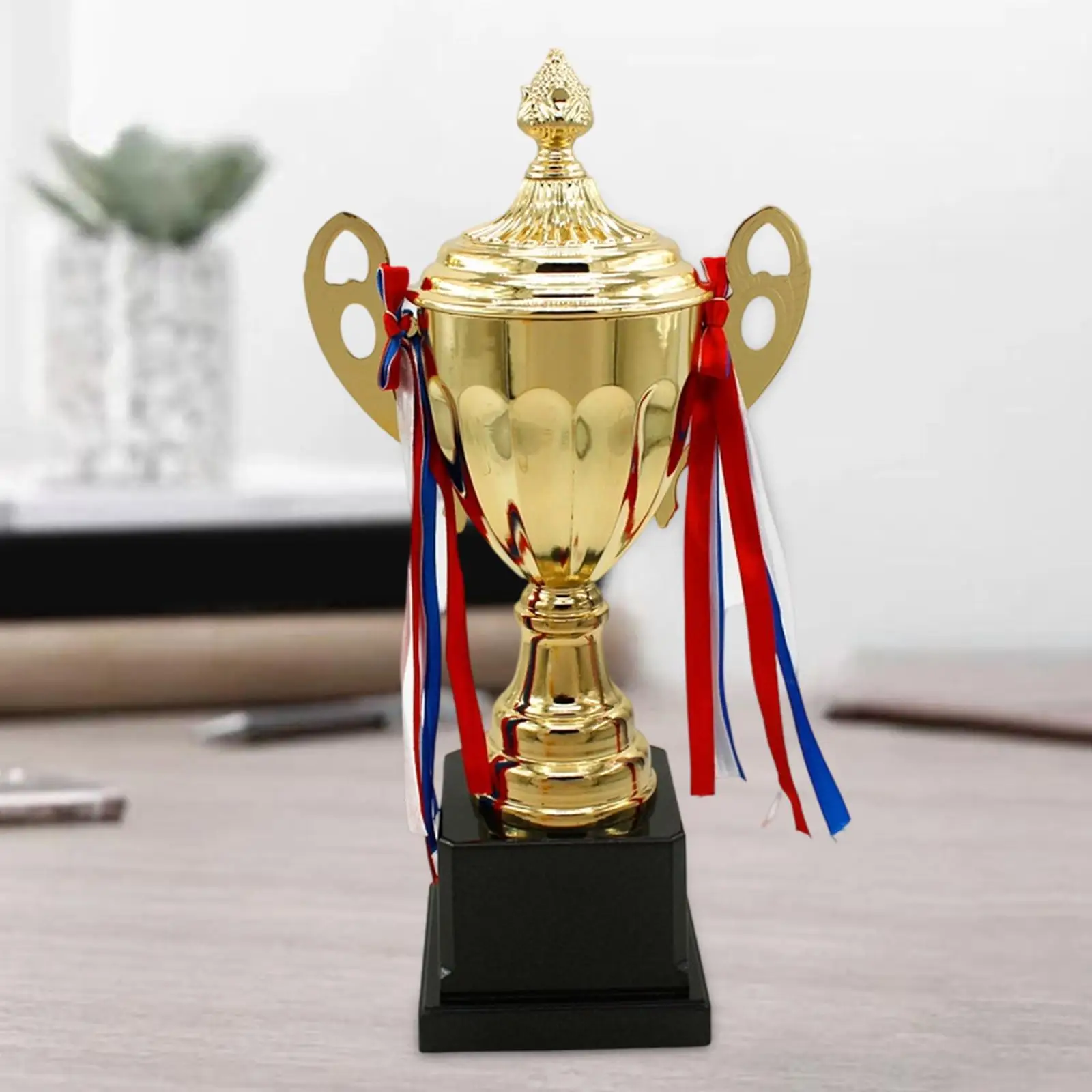Modern Trophy Cup Soccer Prize Football Trophy Award for Kids Adults Corporate Events Party Celebration