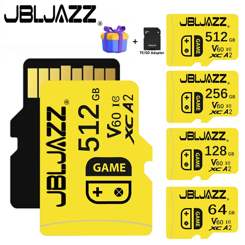 Tarjeta TF Original de 64 GB, 128 GB, 256 GB, Clase 10, A2, para Videovigilancia, MP3, MP4, Memoria de Teléfono Móvil, U3, 128 GB