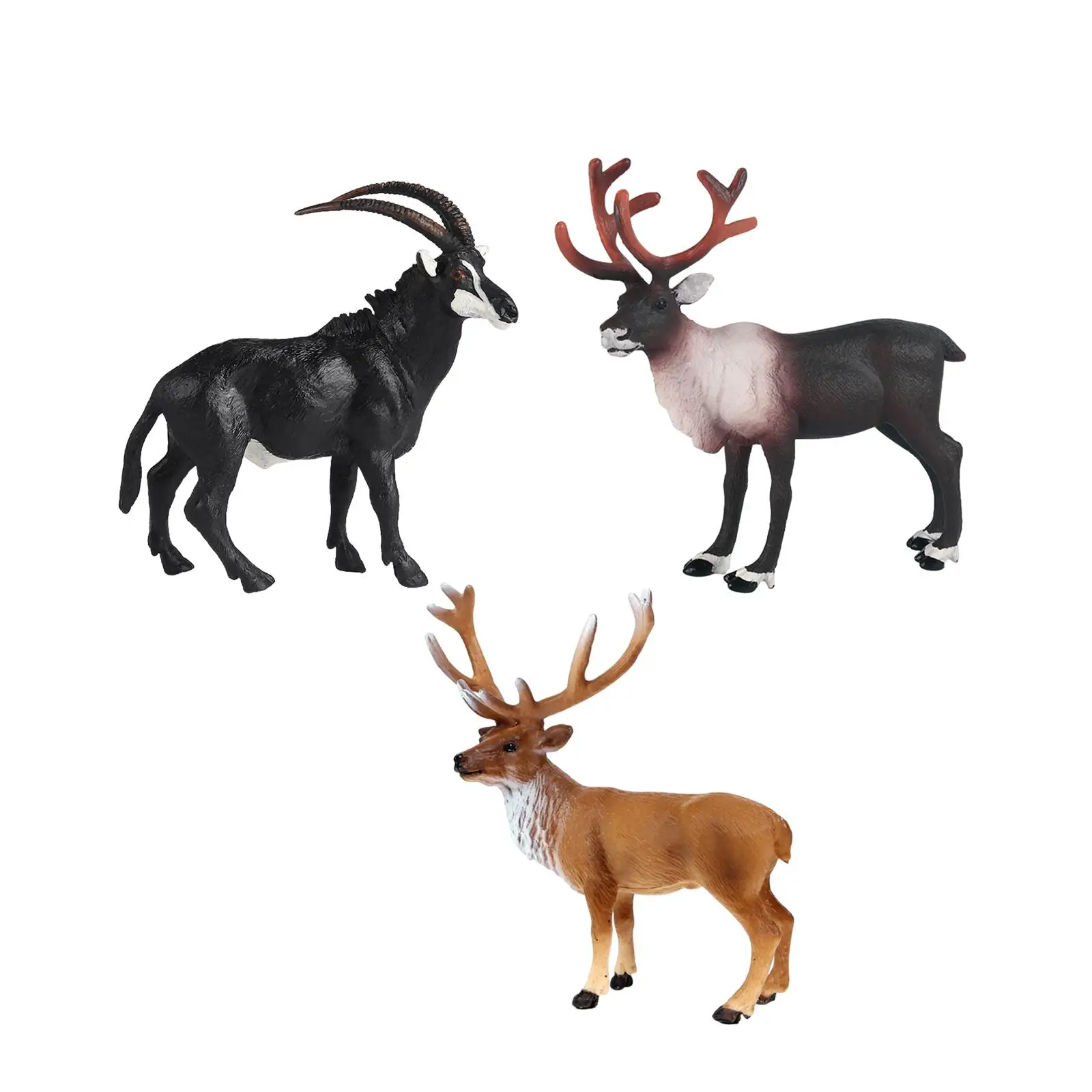 Educational Animal Model Cake Toppers Holiday Gifts Wildlife Animal Figurine