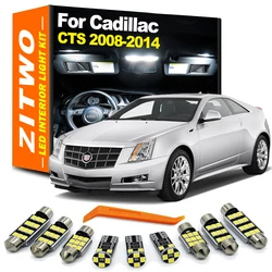 Zestaw żarówka wewnętrzna LED ZITWO do cadillaca ct Sedan Coupe 2008 2009 2010 2011 2012 2013 2014 oświetlenie drzwi wnętrza kopuły