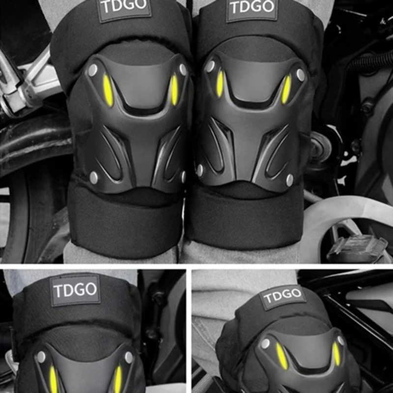 

Регулируемый комплект защитного снаряжения для мотокросса, Hi-Vis, желтый/черный, наколенники и локтей, вентиляция, защитное оборудование для гонок