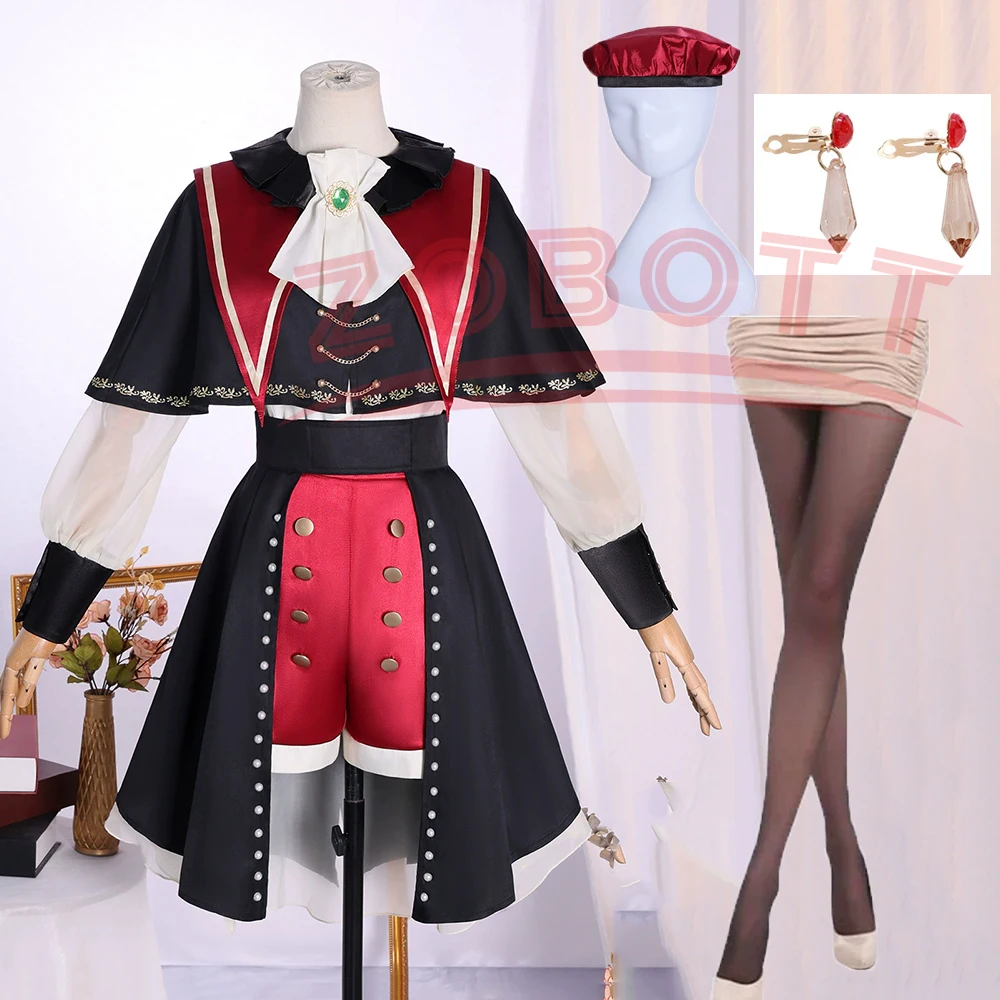 

Wakaba Mutsumi Cosplay BanG Dream! Ave Mujica Wakaba Mutsumi Costume Synthetic Wakaba Mutsumi Anime Role Playing