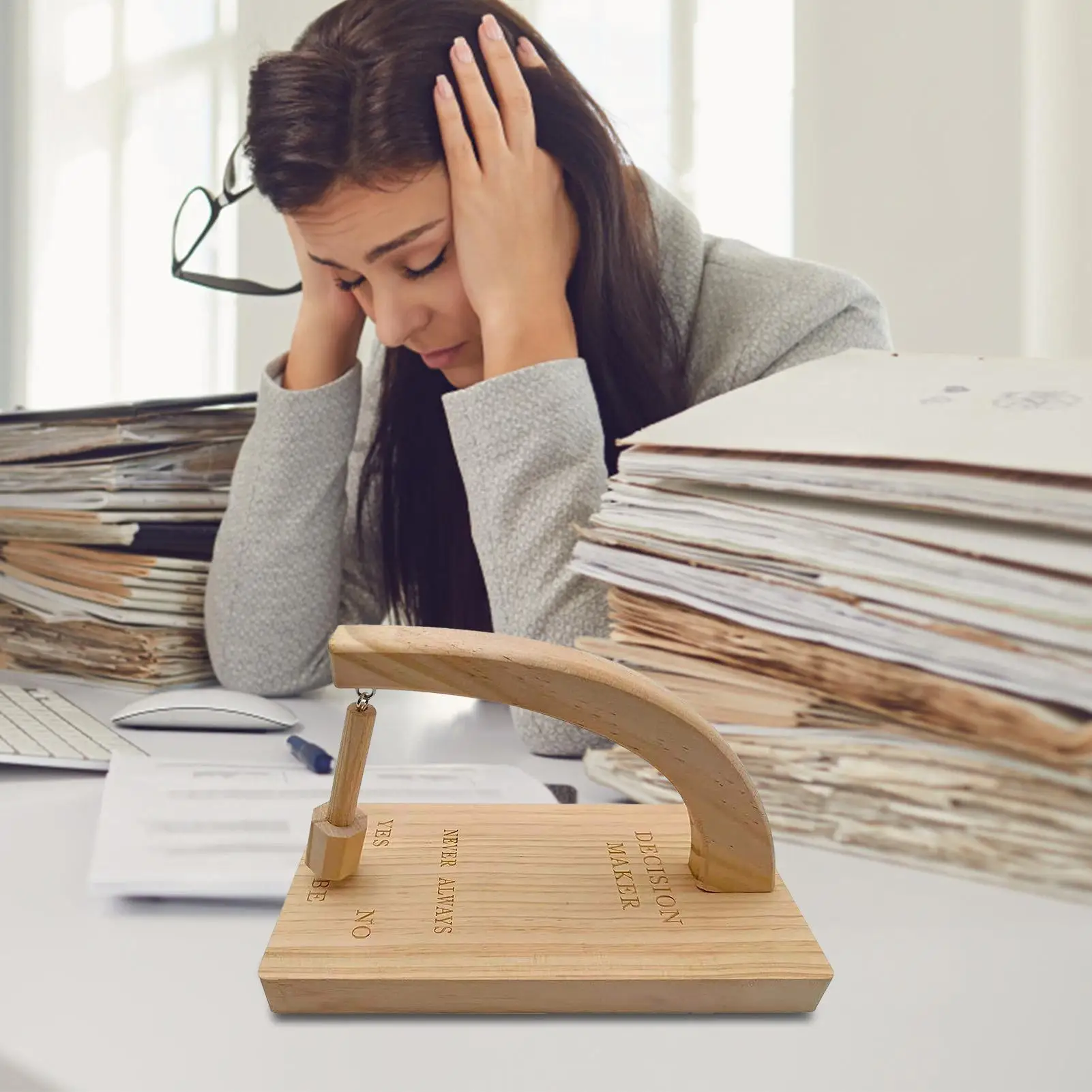 صانع القرار سوينغ صانع القرار في لحظات غير حاسمة الإبداعية سطح المكتب القرص للنساء الرجال الفتيان الفتيات Bosses #3