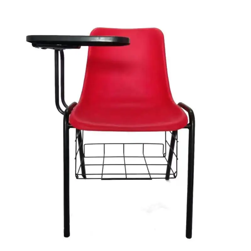 

modern primary student school furniture outdoor cheap stackable ergonom wholesale plastic chairs with writing tablet