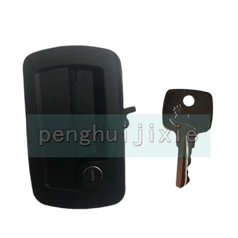 For excavator accessories John Deere 140 240 290 360 door lock cab door lock outside handle key