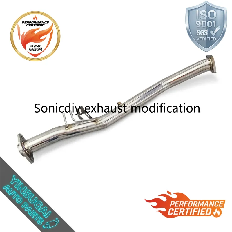 SS304 Front Pipe GPF OPF Mid Pipe for Toyota GR86 2.4L 2022 High Performance Exhaust Drain Pipe Header Factory Upgrade System