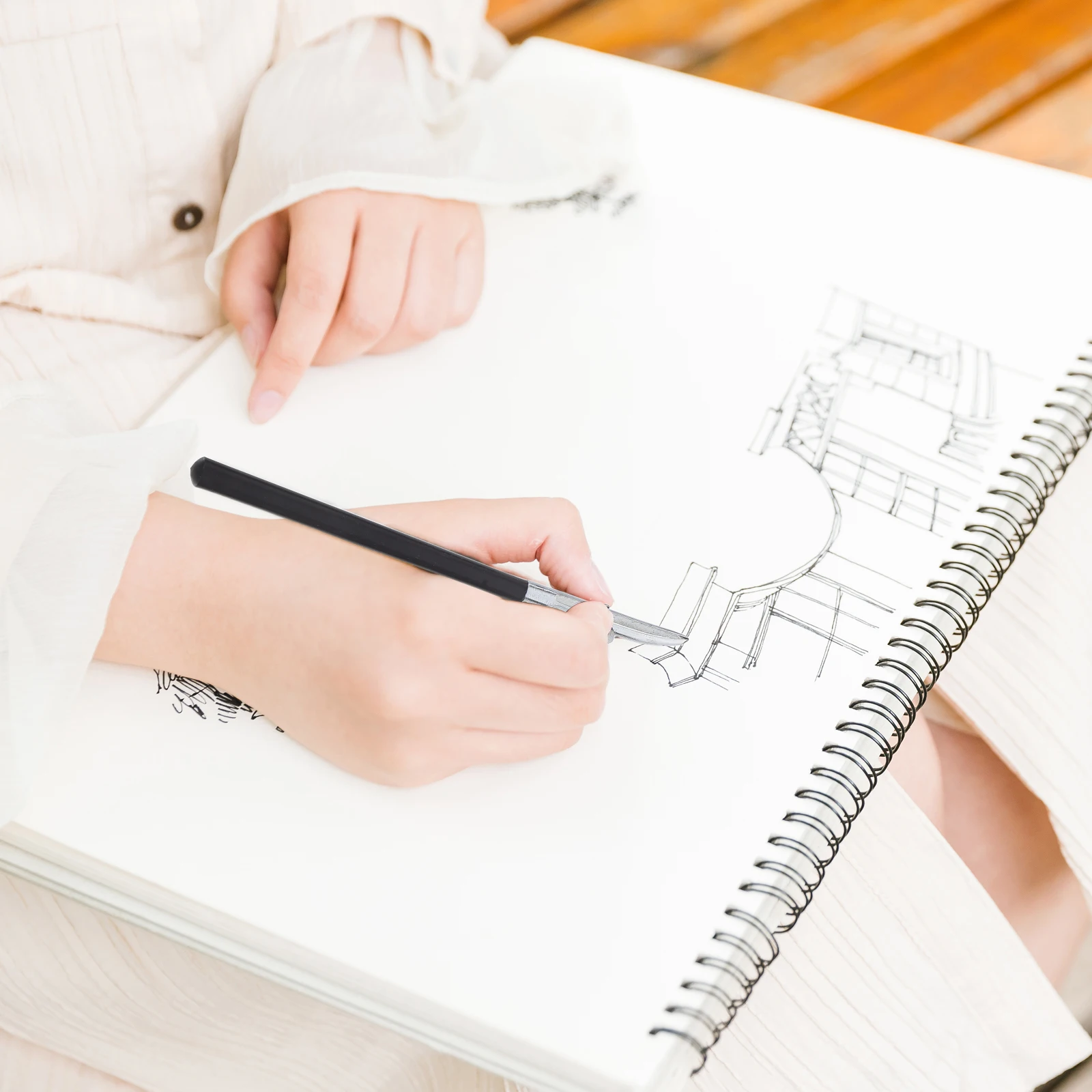 

4 шт. регулируемая ручка для рисования тонких линий, ручка для рисования прямых линий, комиксы, иллюстрации, инструменты для маскировки жидкости