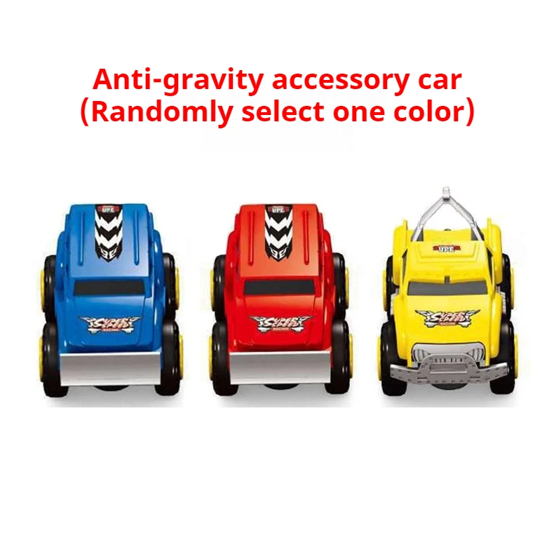 جديد مكافحة الجاذبية السكك الحديدية سيارة السفينة الدوارة انزلاق القوة المغناطيسي تعليق سباق السيارات الشريحة لعبة الصبي مفاجأة مهرجان لعبة #6