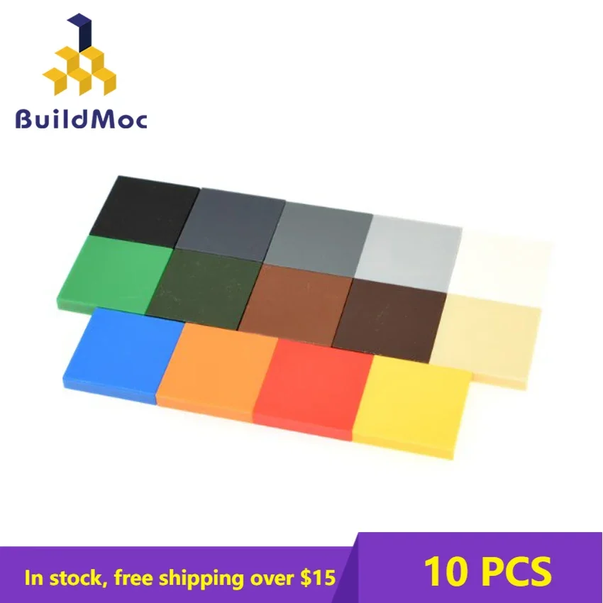 

10PSC MOC 3068 2x2 Bricks For Building Blocks Parts Compatiblex Assembles Particles DIY Educational Parts Toys