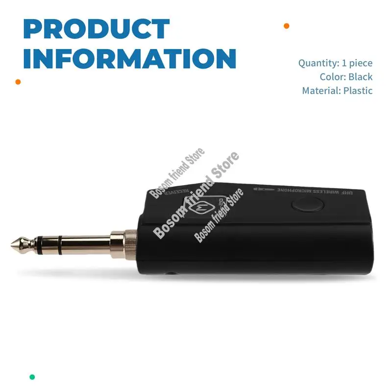 

Беспроводной микрофонный приемник, портативный динамический звукосниматель с звуковым отверстием, адаптер с резьбой от 6,5 до 3,5 GT28-горячая распродажа