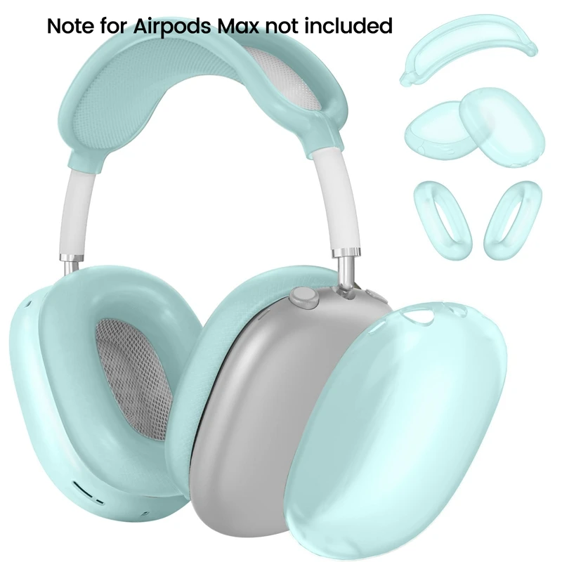 NEW-For  Max Protective Cover TPU Transparent Case Drop-Proof Dust-Proof Three Piece Set For  Max