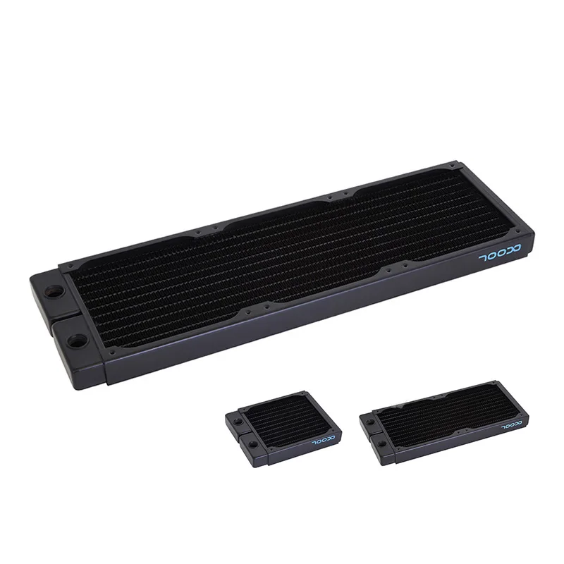 Alphacool NexXxoS ST25 Full Copper Thin Radiator,Water Cooling Build 120mm/240mm/360mm Heat Sink For Small Case,G1/4*2