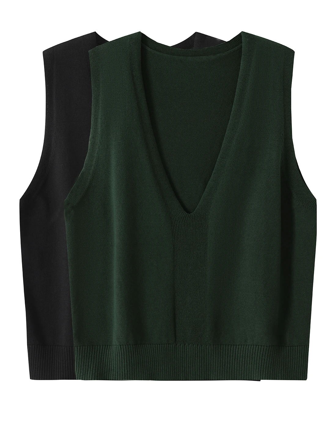 

00% вязаный жилет из чистого хлопка, женский многослойный жилет на весну и осень, свободный жилет с подплечниками, верхняя одежда, внутренний матч из хлопка...