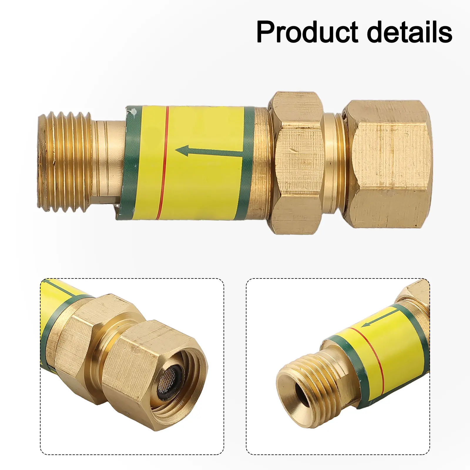 Seguridad de corte, reinicio automático, pararrayos, válvula de prevención de incendios, accesorio de soldadura de seguridad, seguridad de progreso de corte