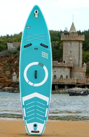 

Inflatable Stand Up Paddle Board 11'x34"x6" With Premium SUP Accessories & Backpack, Wide Stance