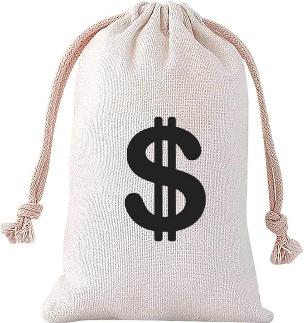 

10 шт. больших легких подарочных холщовых дышащих мешочков с завязками, многоразовые сумки для хранения и упаковки для вечеринок и дней рождения