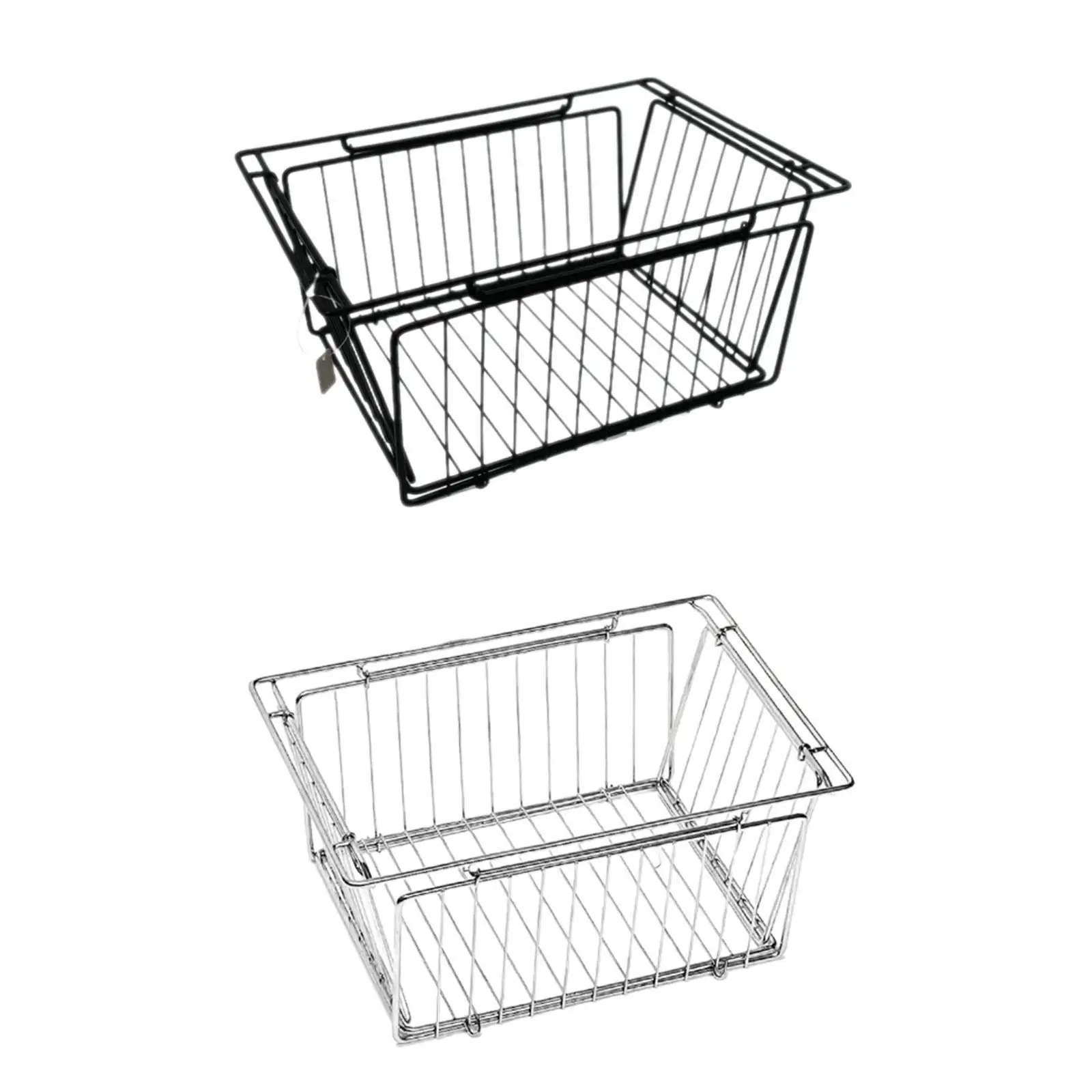 

Складная корзина для хранения Портативная штабелируемая многофункциональная складная сливная корзина