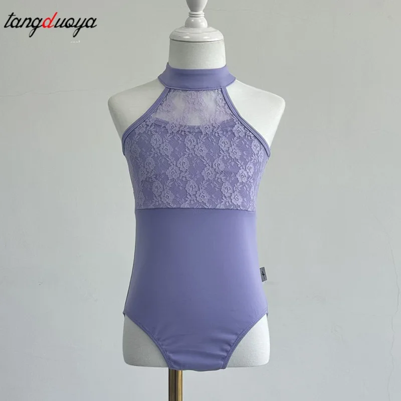 

Children Dance Clothes Summer Hang a neck Ballet Leotards for Girls Gymnastics Kids Clothes Swimsuit Ballet Jumpsuits Dance Wear