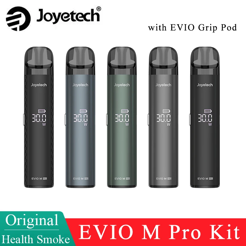 Original Joyetech EVIO M Pro Kit with 2.8ml Side Filling EVIO Grip Pod 1100mAh built-in Battery Electronic Cigarette Vape